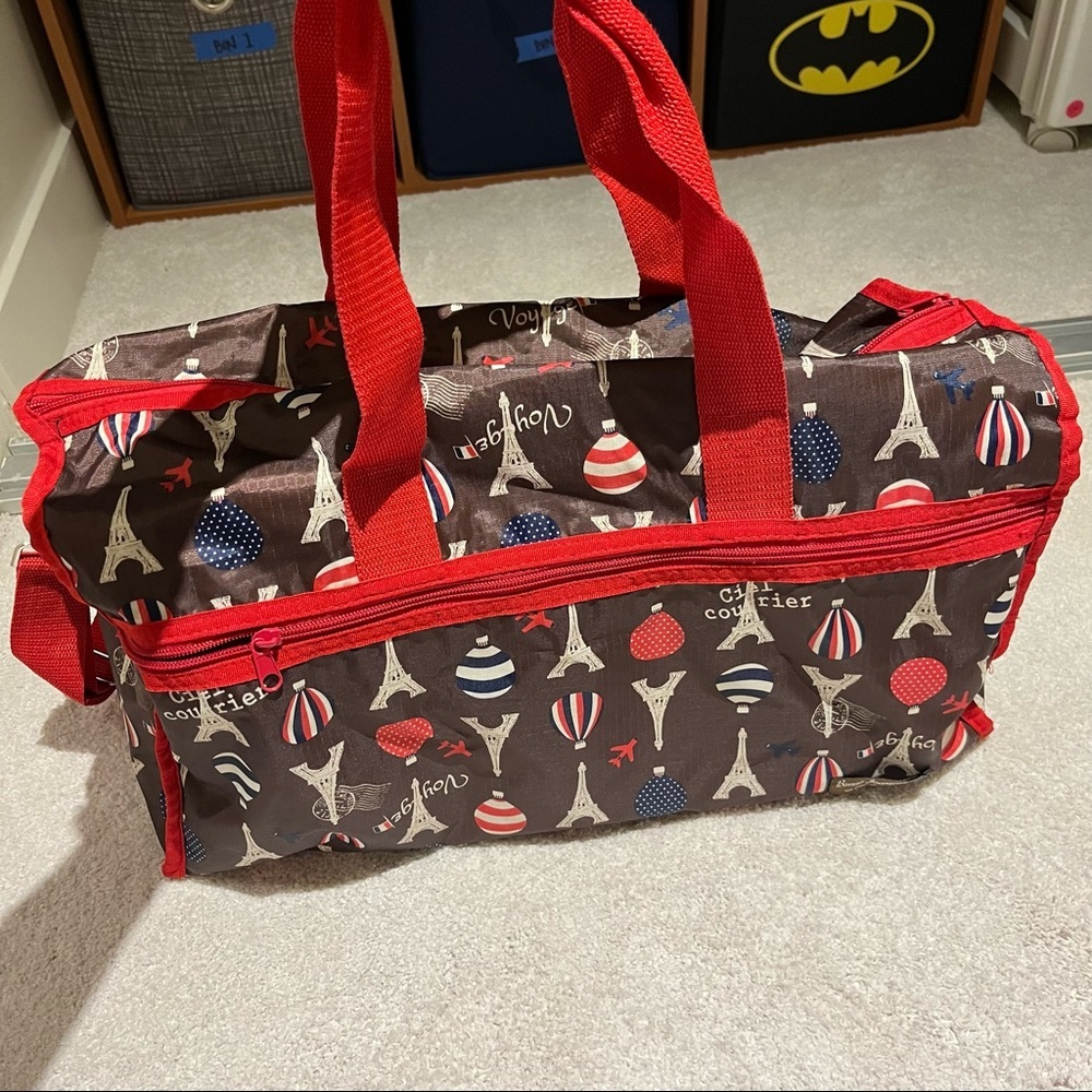 Medium Nylon Travel Duffel - Picture 11 of 13